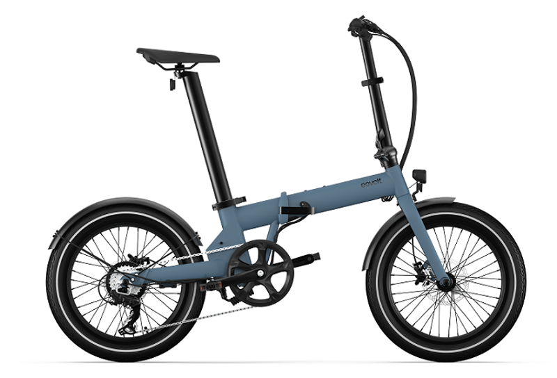 UTO Afternoon 20 Folding Electric Bike Ocean Blue-2